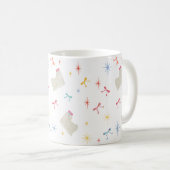 Mug Starry Sparkle mignon voeu chiot (Devant droit)