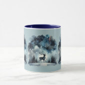 Mug Starry Winter Night Deer (Centre)