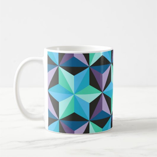 Mug Stars Abstrait Géométrique (Gauche)