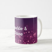 Mug Stars Bokeh Rose (Devant droit)