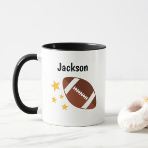 Mug Stars de football pour enfants personnalisés