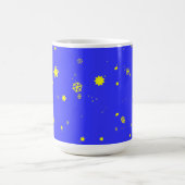 Mug Stars et flocons de neige Tempête de neige sur le (Centre)