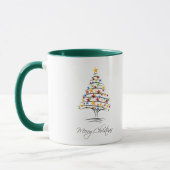 Mug Stars Green Tree Joyeux Noël (Gauche)