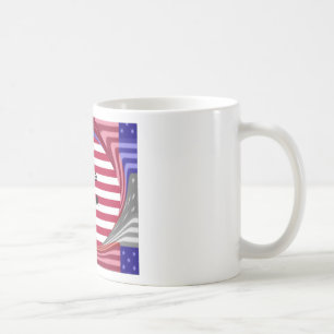 Mug Stars & Stripes & Love : A Patriotic USA Design