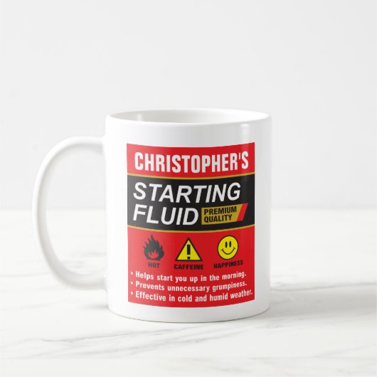 Mug Starting Fluide (Gauche)