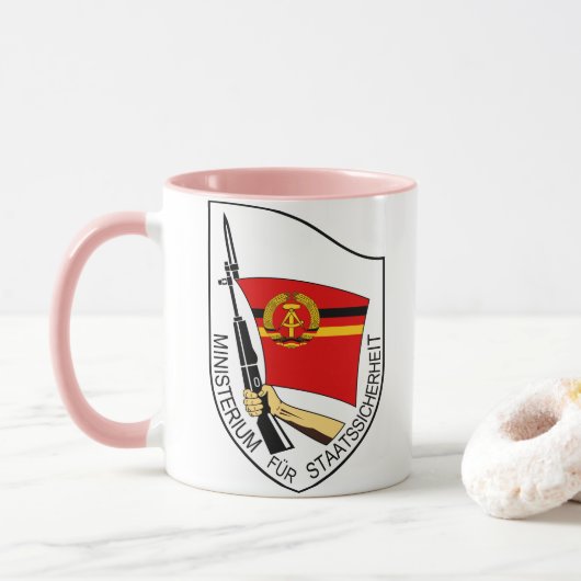 Mug Stasi - RDA (Deutsche Demokratische Republik) (Avec donut)