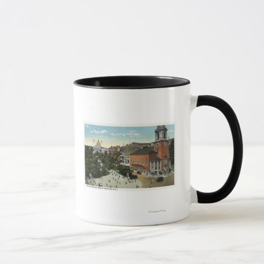 Mug State House et Park Street Vue du centre commercia (Droite)