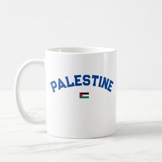 Mug State of Palestine Varsity College University Styl (Gauche)