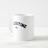 Mug State of Palestine Varsity College University Styl (Devant gauche)