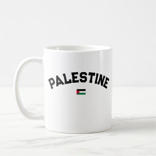 Mug State of Palestine Varsity College University Styl (Gauche)