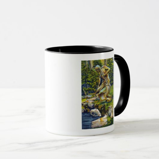 Mug State Park Statue indienne (Devant droit)