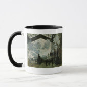 Mug Station de Lazare de saint par Claude Monet (Gauche)