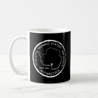 Mug Station de Mcmurdo Tampon de passeport Antarctique