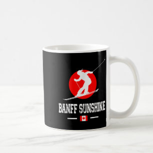 Mug Station de ski Banff Sunshine Canada Montagnes Roc
