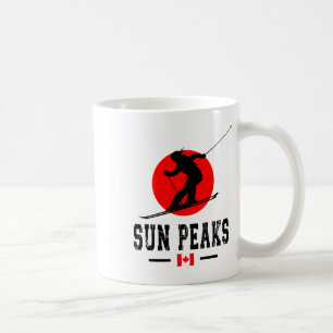 Mug Station de ski Sun Peaks Canada Montagnes Rocheuse