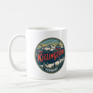 Mug Station de ski vintage KILLINGTON Vermont montagne