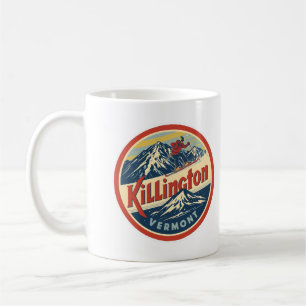 Mug Station de ski vintage KILLINGTON Vermont montagne