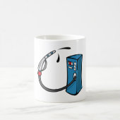 Mug Station-service de pompe à essence drôle (Centre)
