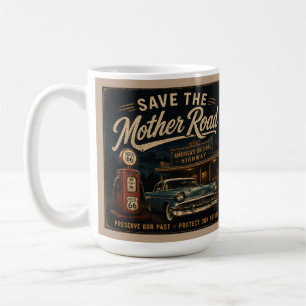 Mug Station-service vintage de la route 66 Nostalgie d