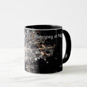 Mug Station spatiale ISS de la NASA Photo Winnipeg la (Devant droit)