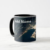 Mug Station spatiale ISS Photo Bangkok à Night, NASA, (Devant gauche)