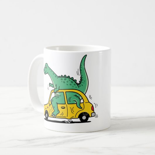 Mug Stationnement Saurus (Devant gauche)