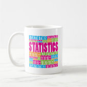 Mug Statistiques colorées (Gauche)
