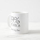Mug Statistiques de 99% (Devant gauche)