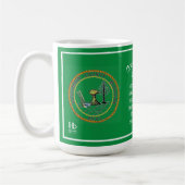 Mug Statistiques de lac Houghton (Gauche)