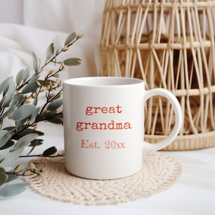 Mug Statistiques de naissance de bébé d'une nouvelle a