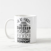 Mug Statistiques drôles Cadeau de science de jeu de mo (Gauche)