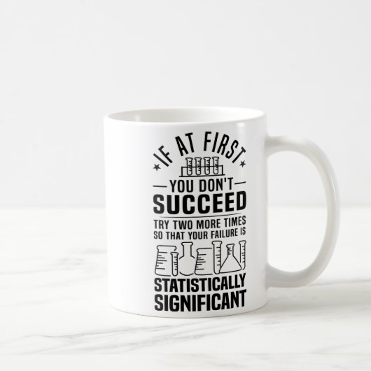 Mug Statistiques drôles Cadeau de science de jeu de mo (Droite)