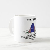 Mug Statistiques l'art et la Science de découvrir la (Devant gauche)