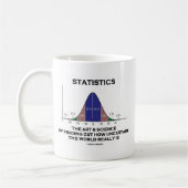 Mug Statistiques l'art et la Science de découvrir la (Gauche)
