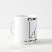 Mug Statistiques le dressage du caractère aléatoire (Devant gauche)
