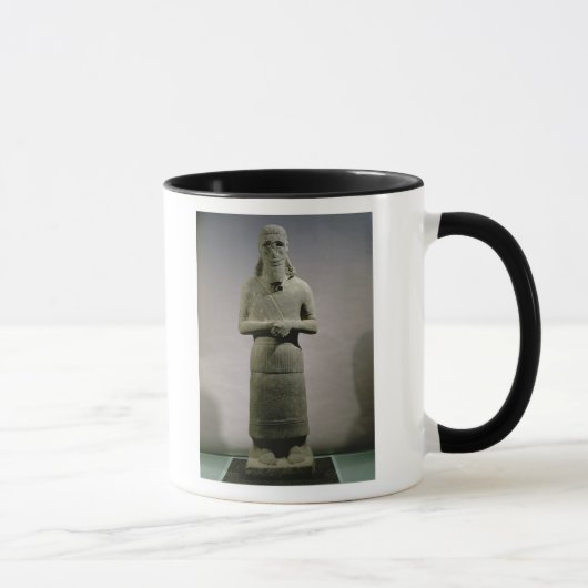 Mug Statue consacrée au dieu Haddad-Yishi (basalte) (Droite)