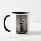 Mug Statue consacrée au dieu Haddad-Yishi (basalte) (Gauche)