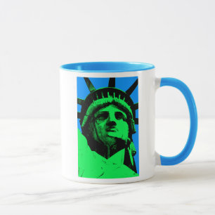 Mug Statue d'art de bruit de la liberté