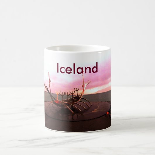 MUG STATUE DE BATEAU DE VIKING - ISLANDE (Centre)