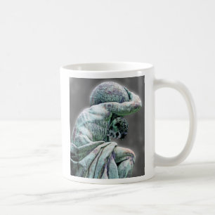 Mug Statue de Bismarck, Berlin, atlas grec de Dieu,