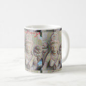 Mug statue de bouddha mosaïque (Devant droit)