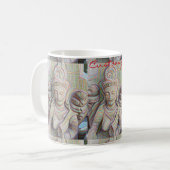 Mug statue de bouddha mosaïque (Devant gauche)