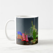 Mug statue de drapeau New York des Etats-Unis de (Gauche)