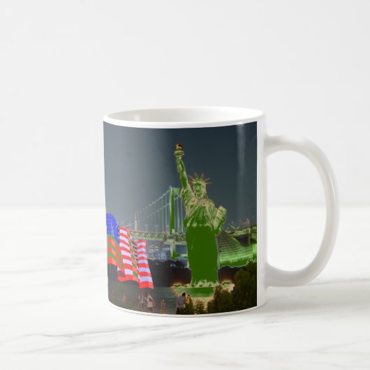 Mug statue de drapeau New York des Etats-Unis de (Droite)