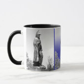 Mug Statue de Fort McHenry B+W (Gauche)