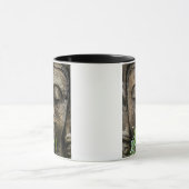 Mug Statue de jardin en pierre avec fleur (Centre)