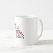 Mug Statue de la Liberté (Devant droit)