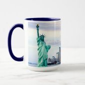 Mug Statue de la Liberté avec le World Trade Center (Gauche)