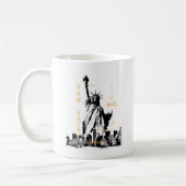 Mug Statue de la Liberté de New York City Ny Nyc (Gauche)