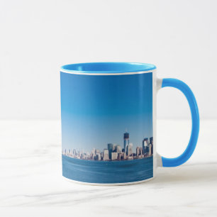 Mug Statue de la liberté, du fleuve Hudson et de